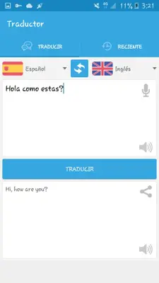 Traductor 2019 android App screenshot 5