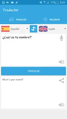 Traductor 2019 android App screenshot 6